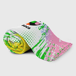 Плед флисовый Toca Boca: Улыбашка, цвет: 3D-велсофт — фото 2
