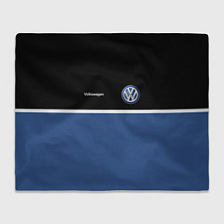Плед флисовый VW Два цвета, цвет: 3D-велсофт