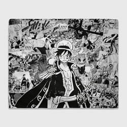 Плед флисовый Ван Пис, One Piece, манга, цвет: 3D-велсофт