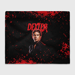Плед флисовый Dexter Декстер, цвет: 3D-велсофт