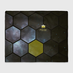 Плед флисовый JWST space cell theme, цвет: 3D-велсофт