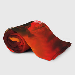Плед флисовый Живой огонь - Ария, цвет: 3D-велсофт — фото 2