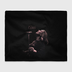 Плед флисовый Песнь Адель, цвет: 3D-велсофт