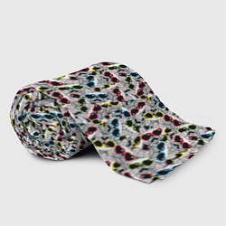 Плед флисовый Модные Собачки, цвет: 3D-велсофт — фото 2
