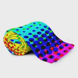 Плед флисовый Цветная кислота, цвет: 3D-велсофт — фото 2