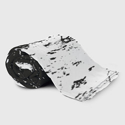 Плед флисовый Death Stranding Black & White, цвет: 3D-велсофт — фото 2