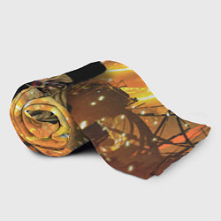 Плед флисовый Мия Карнштайн Сode Vein, цвет: 3D-велсофт — фото 2