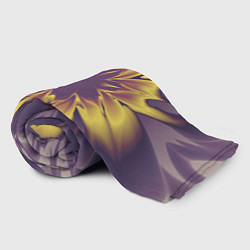 Плед флисовый Цветок заката Абстракция 535-332-32-63, цвет: 3D-велсофт — фото 2