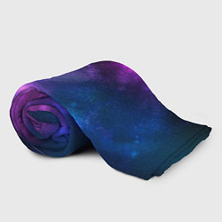 Плед флисовый Космос Galaxy, цвет: 3D-велсофт — фото 2