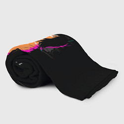 Плед флисовый Мотоко Кусанаги - Призрак в доспехах, цвет: 3D-велсофт — фото 2