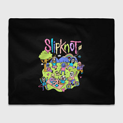 Плед флисовый Slipknot cuties, цвет: 3D-велсофт