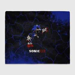 Плед флисовый SONIC EXE Арт, цвет: 3D-велсофт