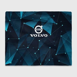 Плед флисовый Volvo - Geometry, цвет: 3D-велсофт