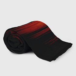 Плед флисовый Красный хоррор, цвет: 3D-велсофт — фото 2
