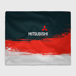 Плед флисовый Mitsubishi - Auto бренд, цвет: 3D-велсофт