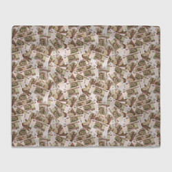 Плед Купюры 100 рублей