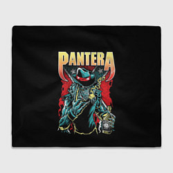 Плед флисовый Pantera принт, цвет: 3D-велсофт