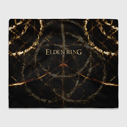 Плед флисовый ELDEN RING СИМВОЛ ЛОГО, цвет: 3D-велсофт