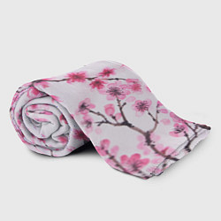 Плед флисовый Мазки весны, цвет: 3D-велсофт — фото 2