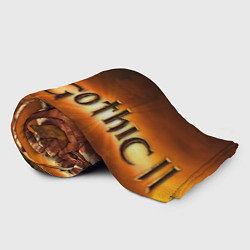 Плед флисовый Готика 2, цвет: 3D-велсофт — фото 2