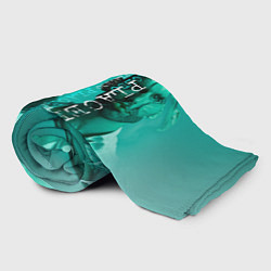 Плед флисовый Placebo - turquoise, цвет: 3D-велсофт — фото 2