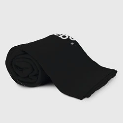 Плед флисовый Плацебо Логотип, цвет: 3D-велсофт — фото 2