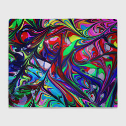 Плед флисовый Vanguard color pattern Expression, цвет: 3D-велсофт