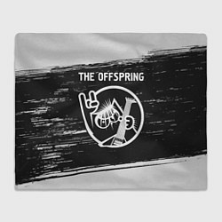 Плед флисовый The Offspring КОТ Краска, цвет: 3D-велсофт
