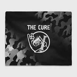 Плед флисовый The Cure КОТ Камуфляж, цвет: 3D-велсофт