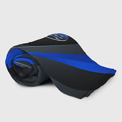 Плед флисовый Спортивная броня Subaru, цвет: 3D-велсофт — фото 2