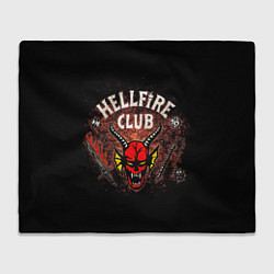 Плед флисовый Hellfire club, цвет: 3D-велсофт