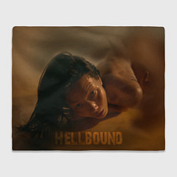 Плед флисовый Hellbound - воскресшая, цвет: 3D-велсофт