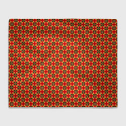 Плед флисовый COLOR PATTERNED BACKGROUND, цвет: 3D-велсофт