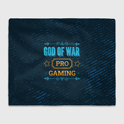 Плед флисовый Игра God of War: PRO Gaming, цвет: 3D-велсофт