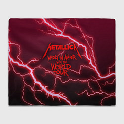 Плед флисовый Metallica Madly in Angel, цвет: 3D-велсофт