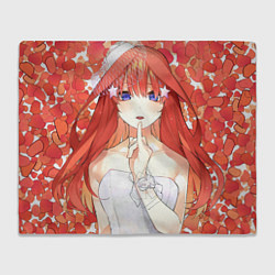 Плед флисовый Ицуки Накано, цвет: 3D-велсофт