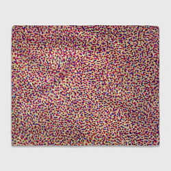 Плед флисовый Цветное конфетти, цвет: 3D-велсофт