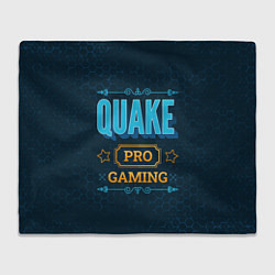 Плед флисовый Игра Quake: pro gaming, цвет: 3D-велсофт