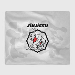 Плед флисовый Jiujitsu throw, цвет: 3D-велсофт