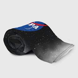 Плед флисовый Жора Наса космос, цвет: 3D-велсофт — фото 2