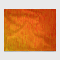 Плед флисовый Абстрактно-огненный узор, цвет: 3D-велсофт