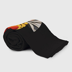Плед флисовый Сайтама Ванпанчмен, цвет: 3D-велсофт — фото 2
