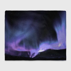 Плед флисовый Northern lights, цвет: 3D-велсофт
