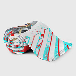 Плед флисовый Sweet Kon - Инцидент Кэмоно, цвет: 3D-велсофт — фото 2