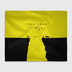 Плед флисовый Trench Twenty One Pilots, цвет: 3D-велсофт