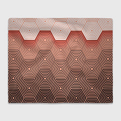 Плед флисовый Multi- faceted pattern, цвет: 3D-велсофт