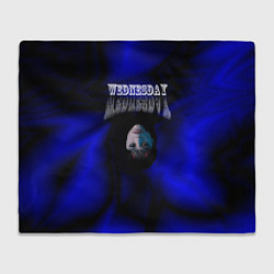 Плед флисовый Wednesday-чертик, цвет: 3D-велсофт