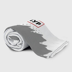 Плед флисовый Тимур - в красной рамке на светлом, цвет: 3D-велсофт — фото 2