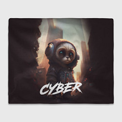 Плед флисовый Cyber animal, цвет: 3D-велсофт