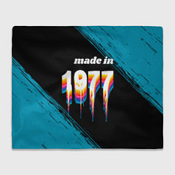 Плед флисовый Made in 1977: liquid art, цвет: 3D-велсофт